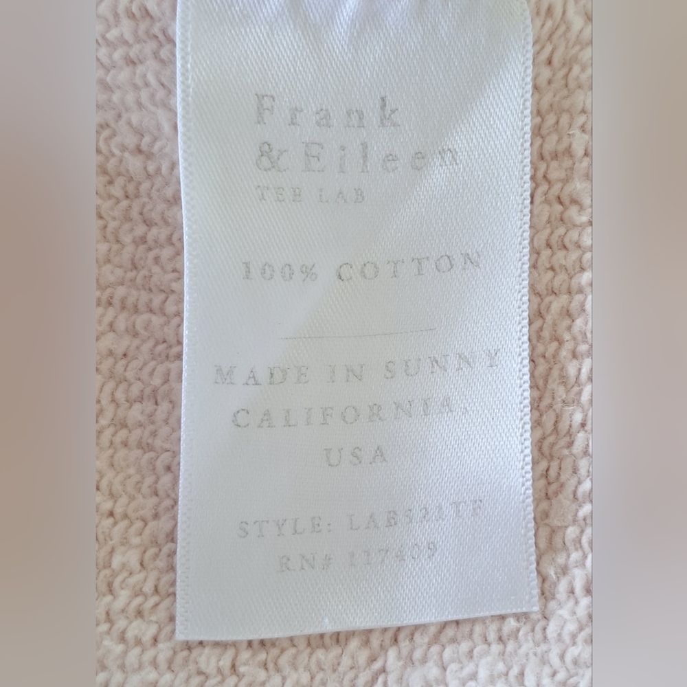 Vintage Frank & Eileen Light Pink Relaxed Hoodie Pullover - Picture 10 of 10